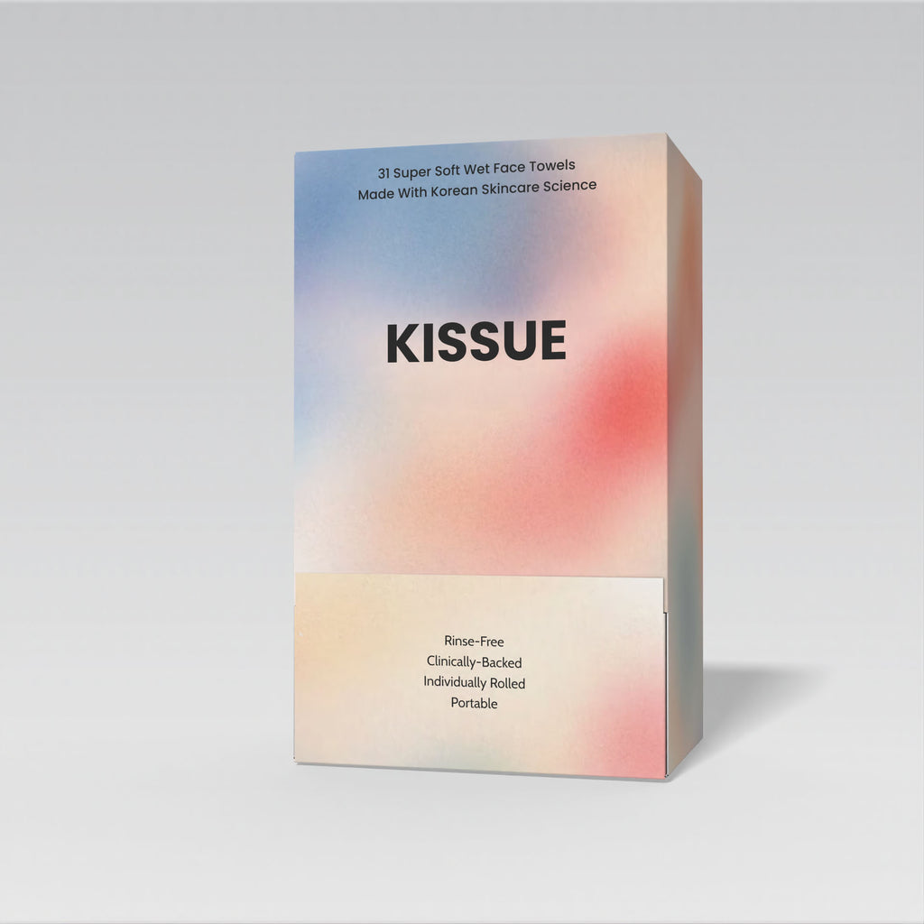 KISSUE - Supersoft Compostable Rinse-Free Wet Face Towel